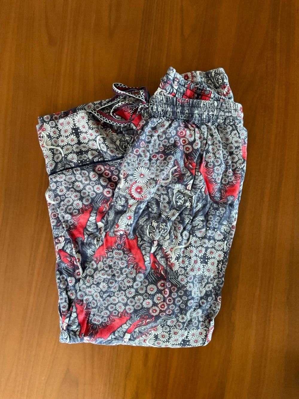 Anthropologie Florence Balducci Menagerie Pajama Set, VGUC - Picture 6 of 10